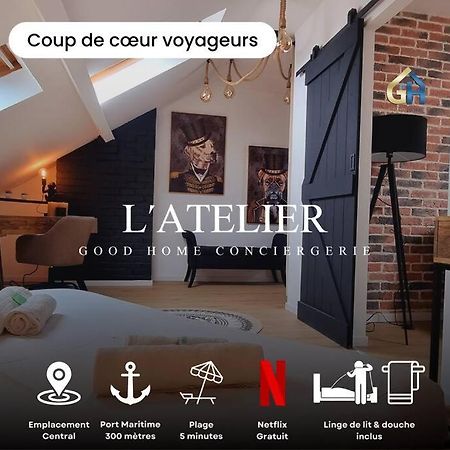 L'Atelier - Au Pied Des Quais Apartment Dunkirk Luaran gambar