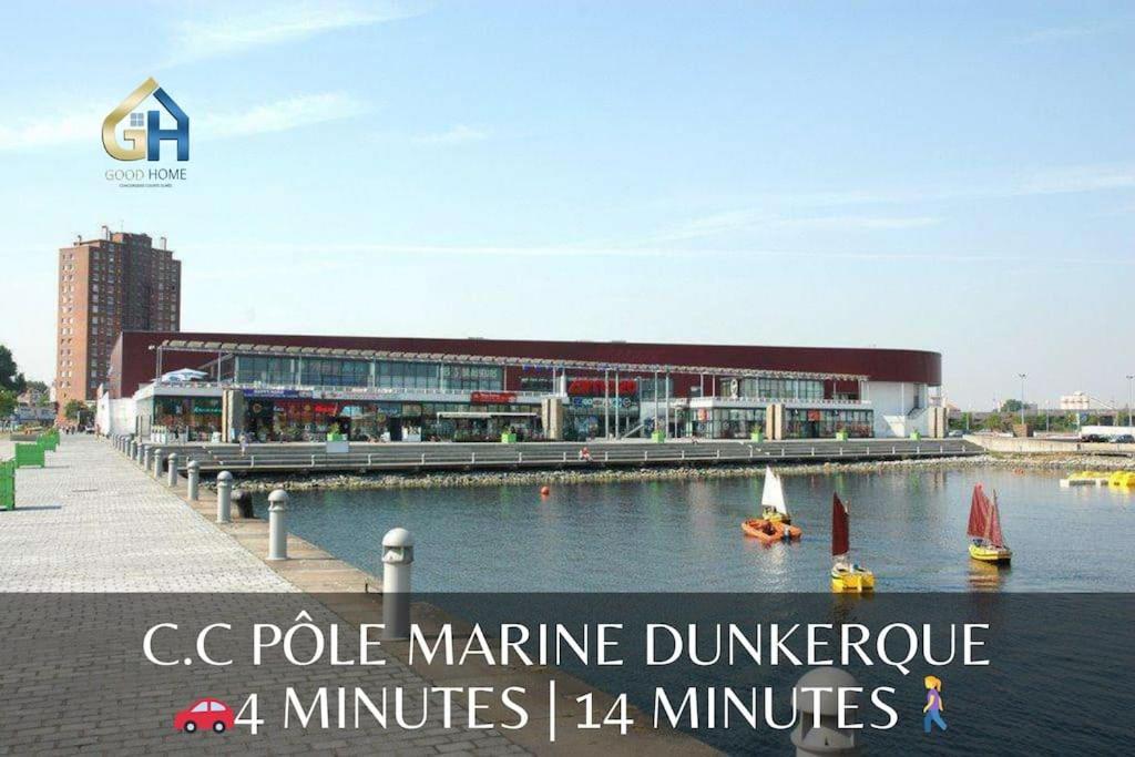 L'Atelier - Au Pied Des Quais Apartment Dunkirk Luaran gambar